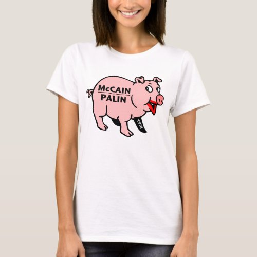 Lipstick on a Pig T_Shirt