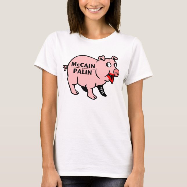 Lipstick on a Pig T-Shirt (Front)