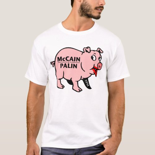 Lipstick on a Pig T_Shirt