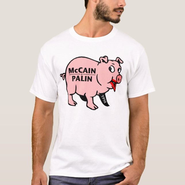 Lipstick on a Pig T-Shirt (Front)