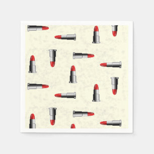 lipstick pattern napkins