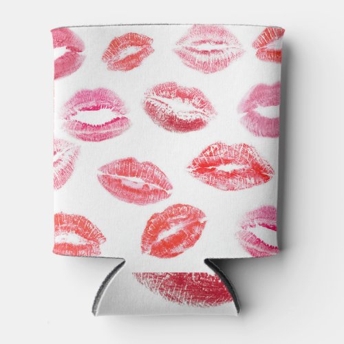 Lipstick prints diverse womens lips can cooler