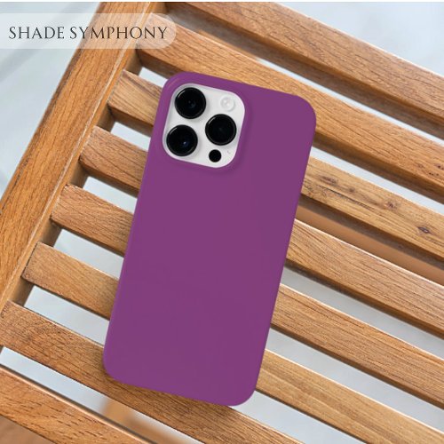 Lipstick Purple One of Best Solid Violet Shades Case_Mate iPhone 14 Pro Max Case