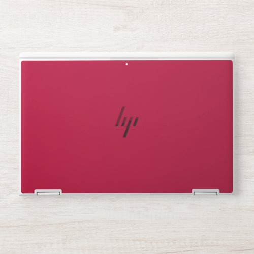 Lipstick Red solid color HP Laptop Skin