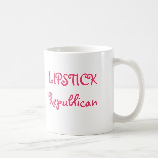 LIPSTICK Republican Coffee Mug (Right)