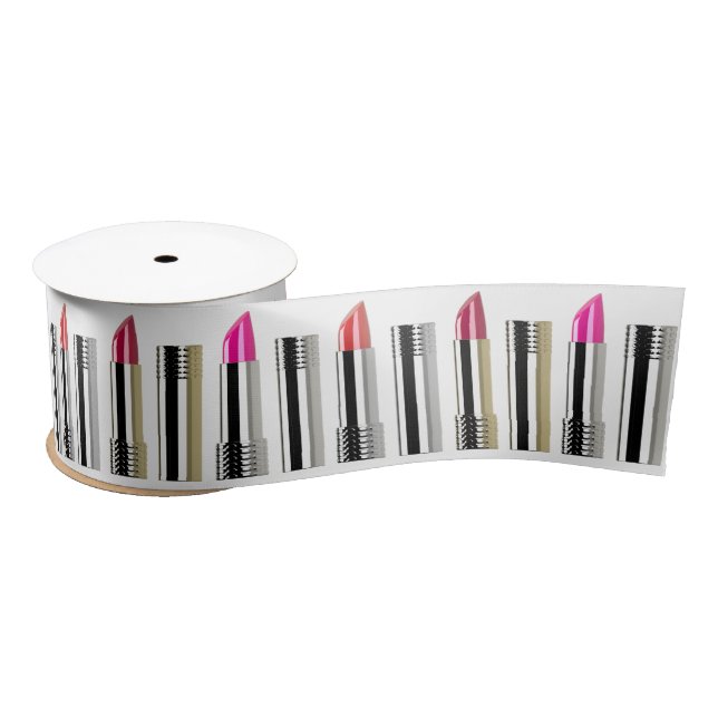 Lipstick Satin Ribbon (Spool)