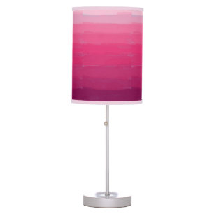 Lipstick: Shades of Pink Table Lamp