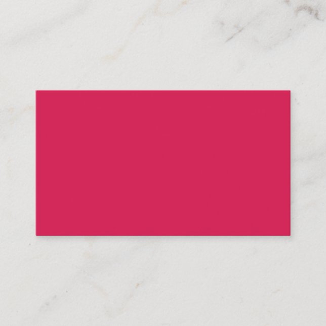 Lipstick  (solid color) Crimson Enclosure Card (Front)