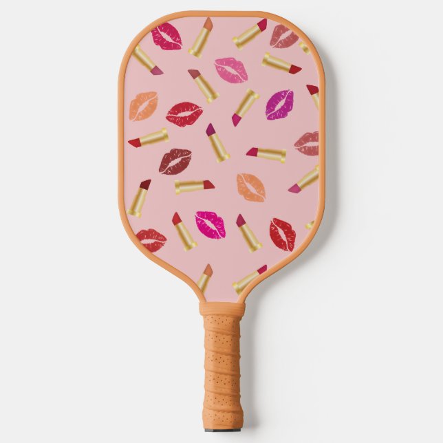Lipsticks Pickleball Paddle (Front)
