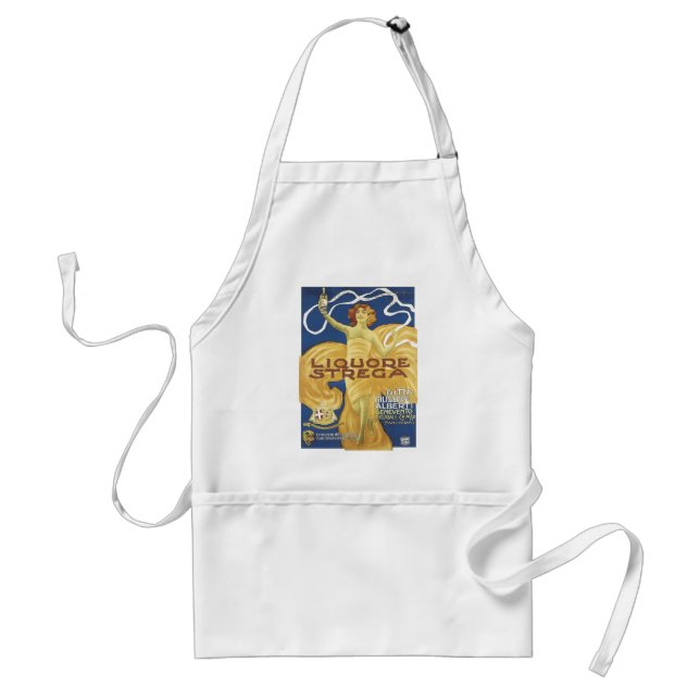 Liqoure Strega Adult Apron (Front)