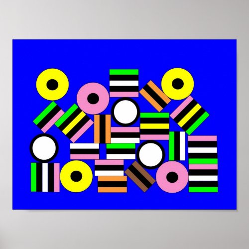 Liqourice Allsorts Poster