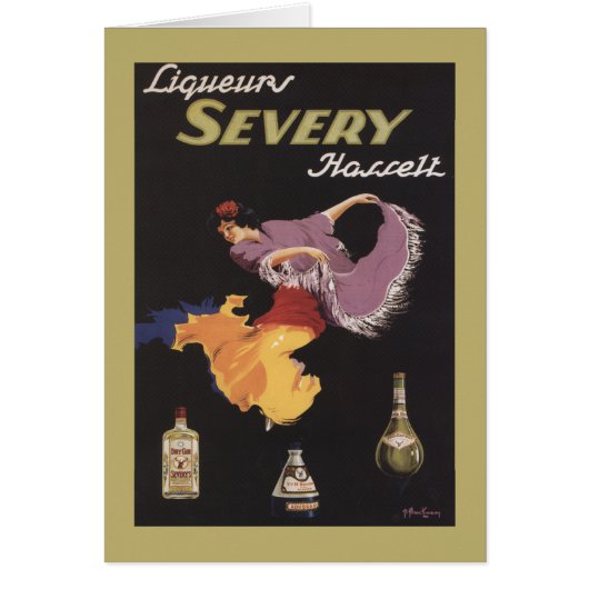 Liqueurs Severy Hasselt Promotional Poster (Front)