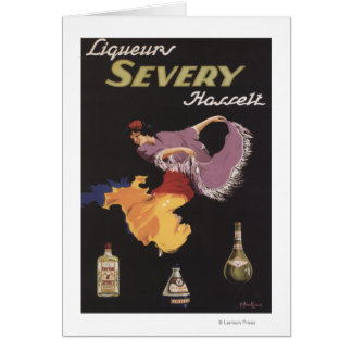 Liqueurs Severy Hasselt Promotional Poster Cards