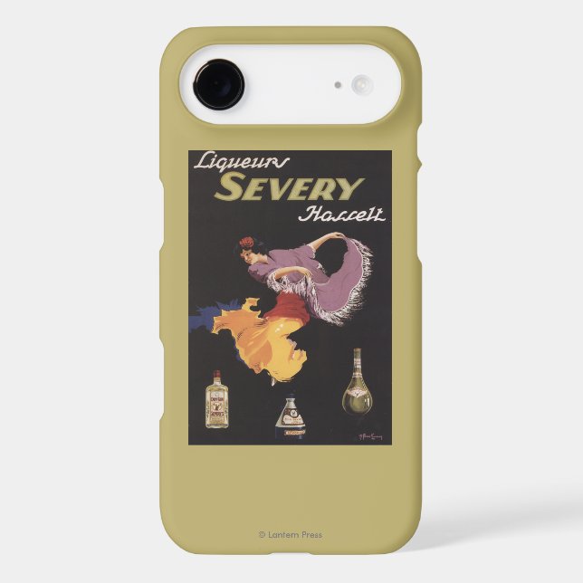 Liqueurs Severy Hasselt Promotional Poster Case-Mate iPhone Case (Back)