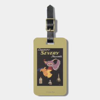 Liqueurs Severy Hasselt Promotional Poster Luggage Tag