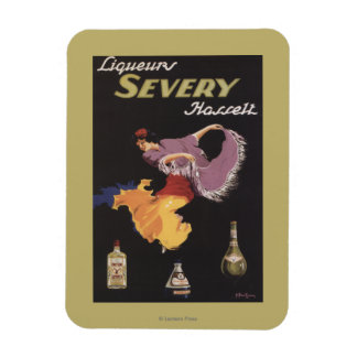 Liqueurs Severy Hasselt Promotional Poster Magnet