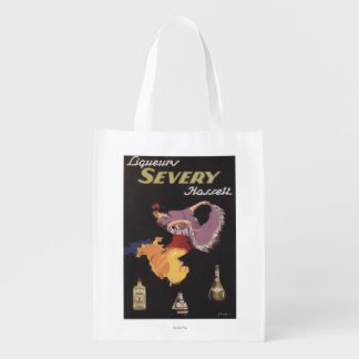 Liqueurs Severy Hasselt Promotional Poster Reusable Grocery Bag