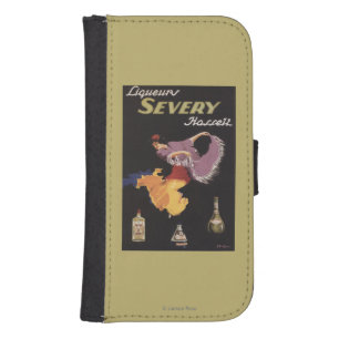 Liqueurs Severy Hasselt Promotional Poster Samsung S4 Wallet Case