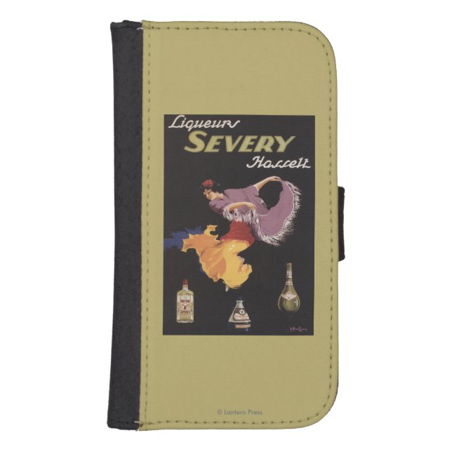 Liqueurs Severy Hasselt Promotional Poster Samsung Galaxy Wallet Case (Front)