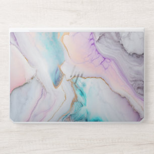 Liquid Abstract Marble Painting Background HP Laptop Skin