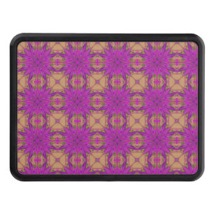Liquid Art Purple Orange Pink Design Hitch Cover