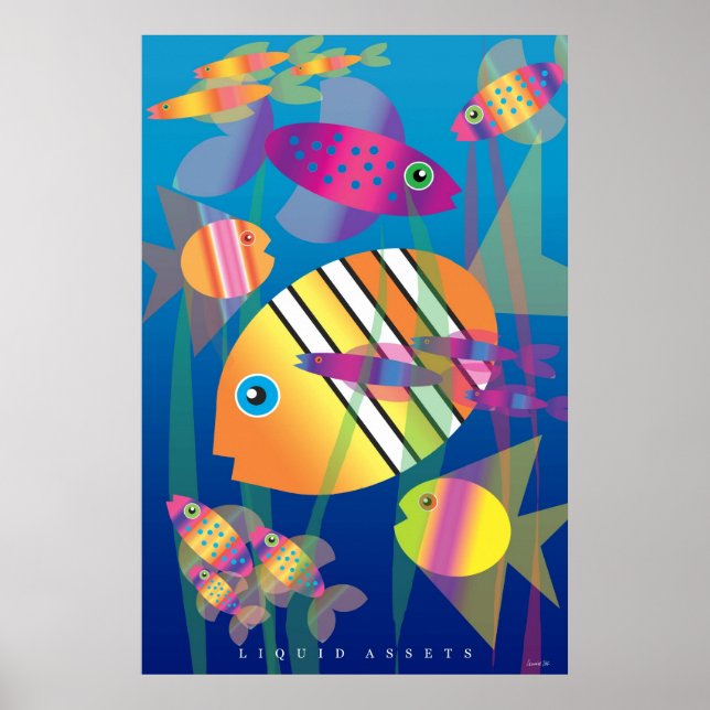 LIQUID ASSETS POSTER (Front)