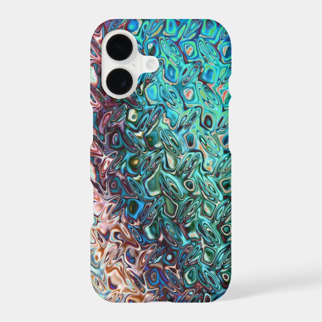 Liquid Blue Gel Case-Mate iPhone Case (Back)