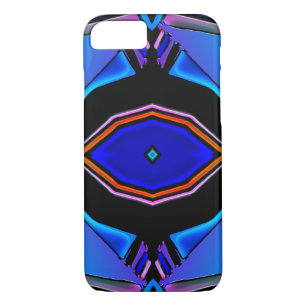 Liquid Blues Geometrical Design iPhone 8/7 Case