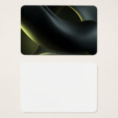 Liquid Chrome Abstract: Dark Iridescence (Front & Back)