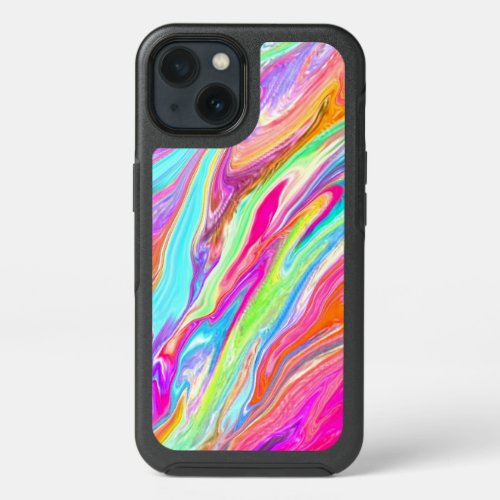 Liquid Color Neon iPhone 13 Case