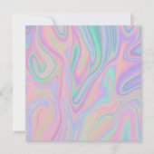 Liquid Colorful Abstract Rainbow (Front)