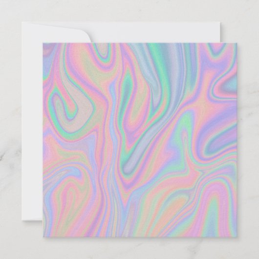 Liquid Colorful Abstract Rainbow (Front)