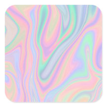 Liquid Colorful Abstract Rainbow