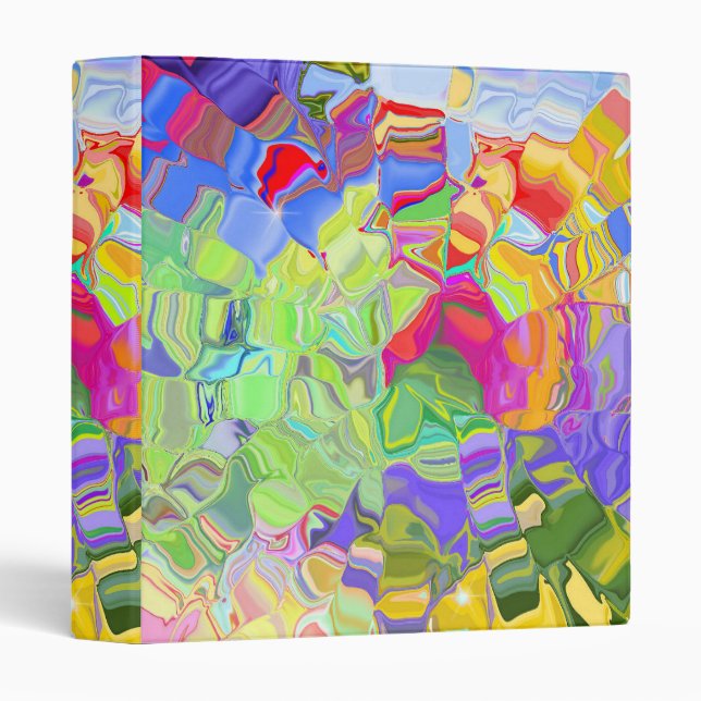 Liquid Colors Avery Binder (Front/Spine)