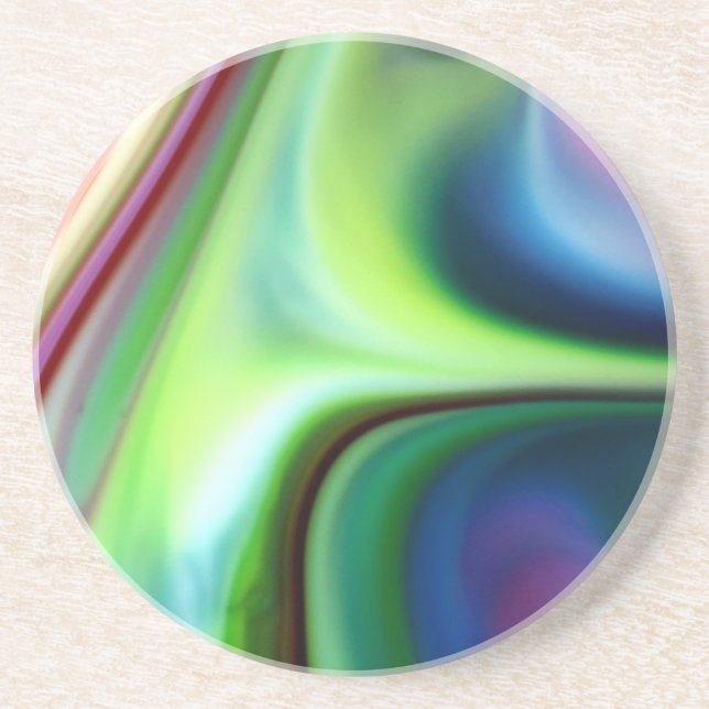 Liquid Colors Coaster (Front)
