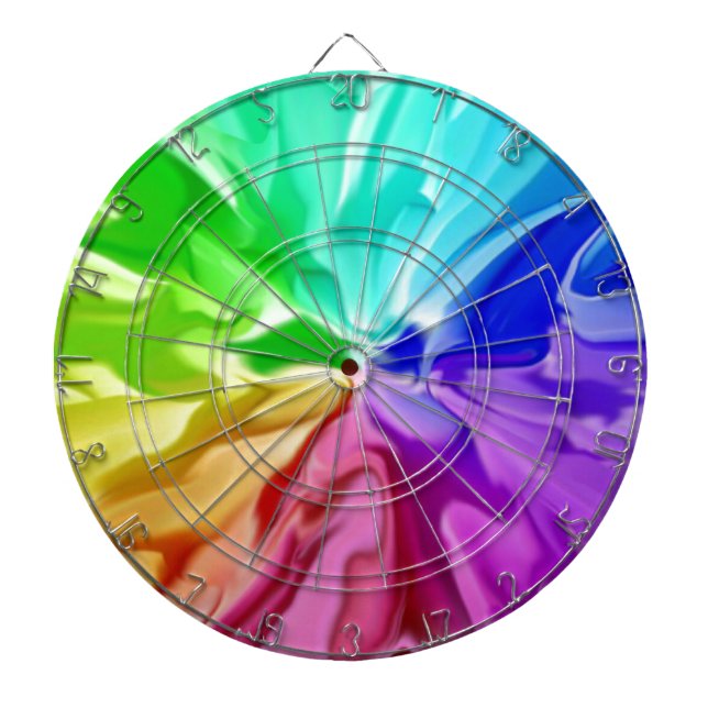 Liquid Colour Dartboard (Front)