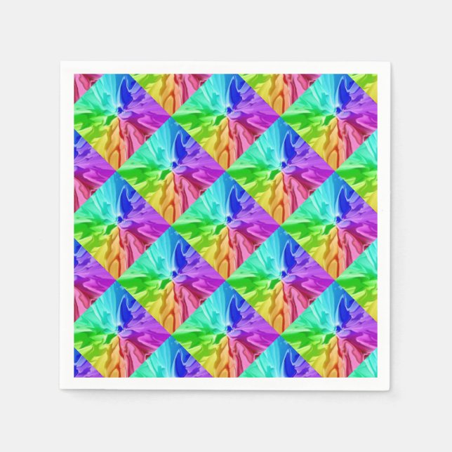 Liquid Colour Napkins (Front)