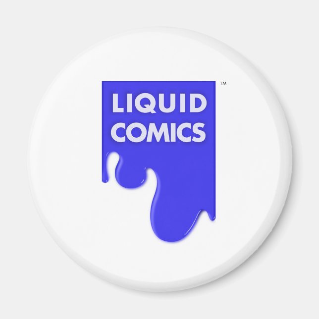 LIQUID COMICS MAGNET (Front)