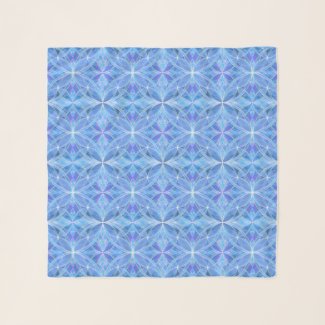 “Liquid Crystal Mesmerize” Chiffon Scarf