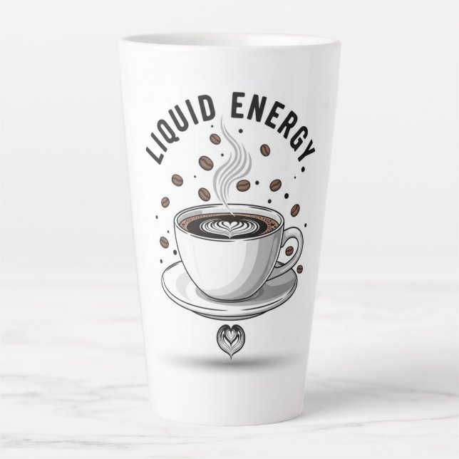 Liquid Energy Coffee Cup (Front)