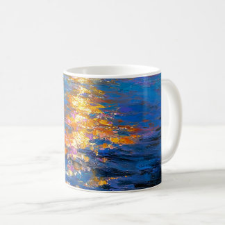 Liquid Fire at Dusk Coffee Mug