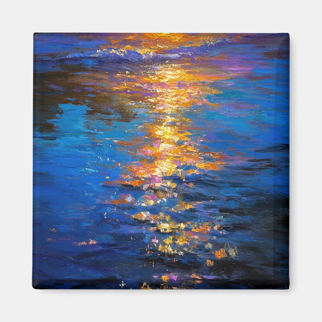 Liquid Fire at Dusk Magnet (Front)