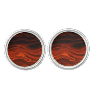 Liquid Fire by Shirley Taylor Cufflinks