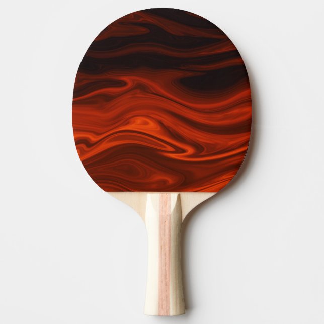 Liquid Fire by Shirley Taylor Ping-Pong Paddle (Front)