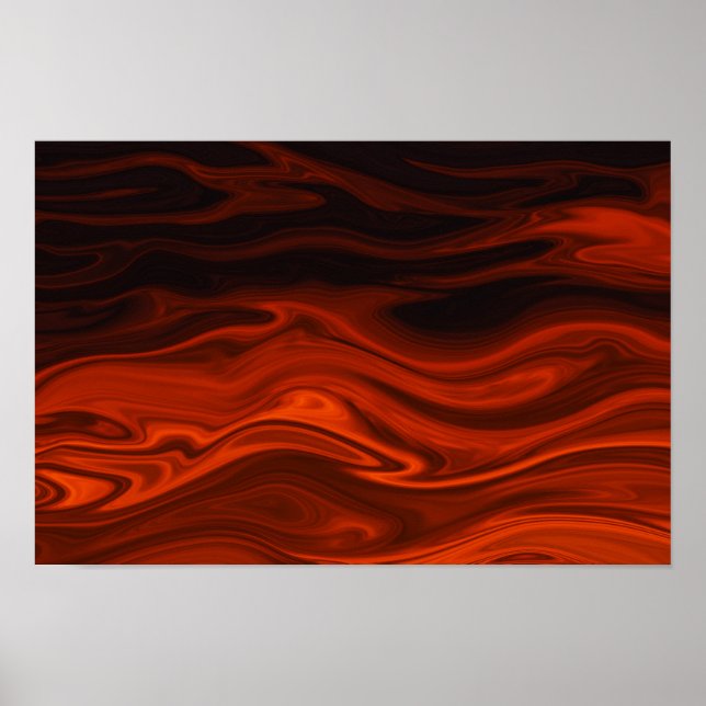 Liquid Fire by Shirley Taylor Poster (Front)