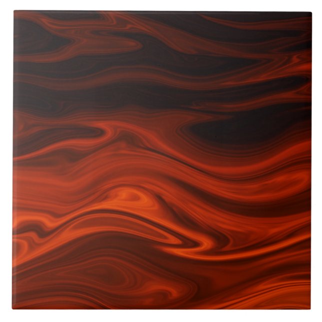 Liquid Fire by Shirley Taylor Tile (Front)