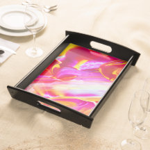 Liquid Flame - Bright Orange & Yellow design