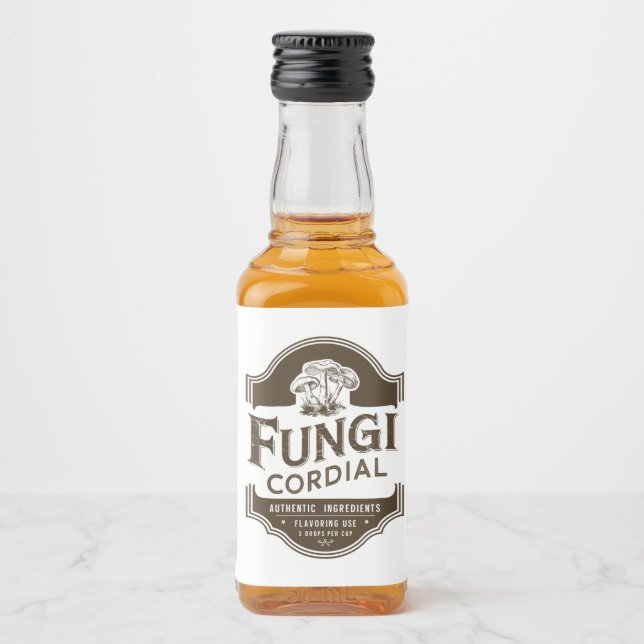 Liquid Funny Sticker Name Party Bottle Gin Unicorn (Front)