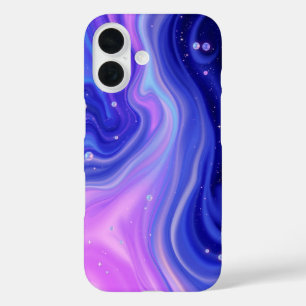 Liquid Galaxy: A Mesmerizing Abstract iPhone 16 Case