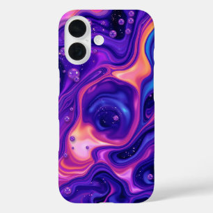 Liquid Galaxy: A Mesmerizing Abstract iPhone 16 Case